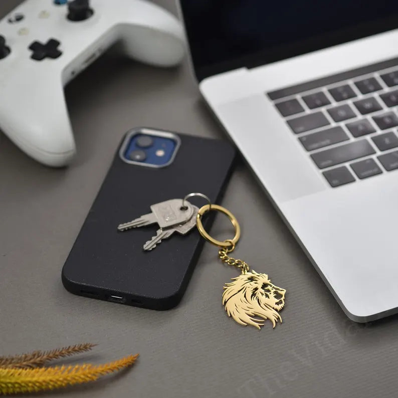 Custom Company Logo Keychain, Personalized Corporate Gift,