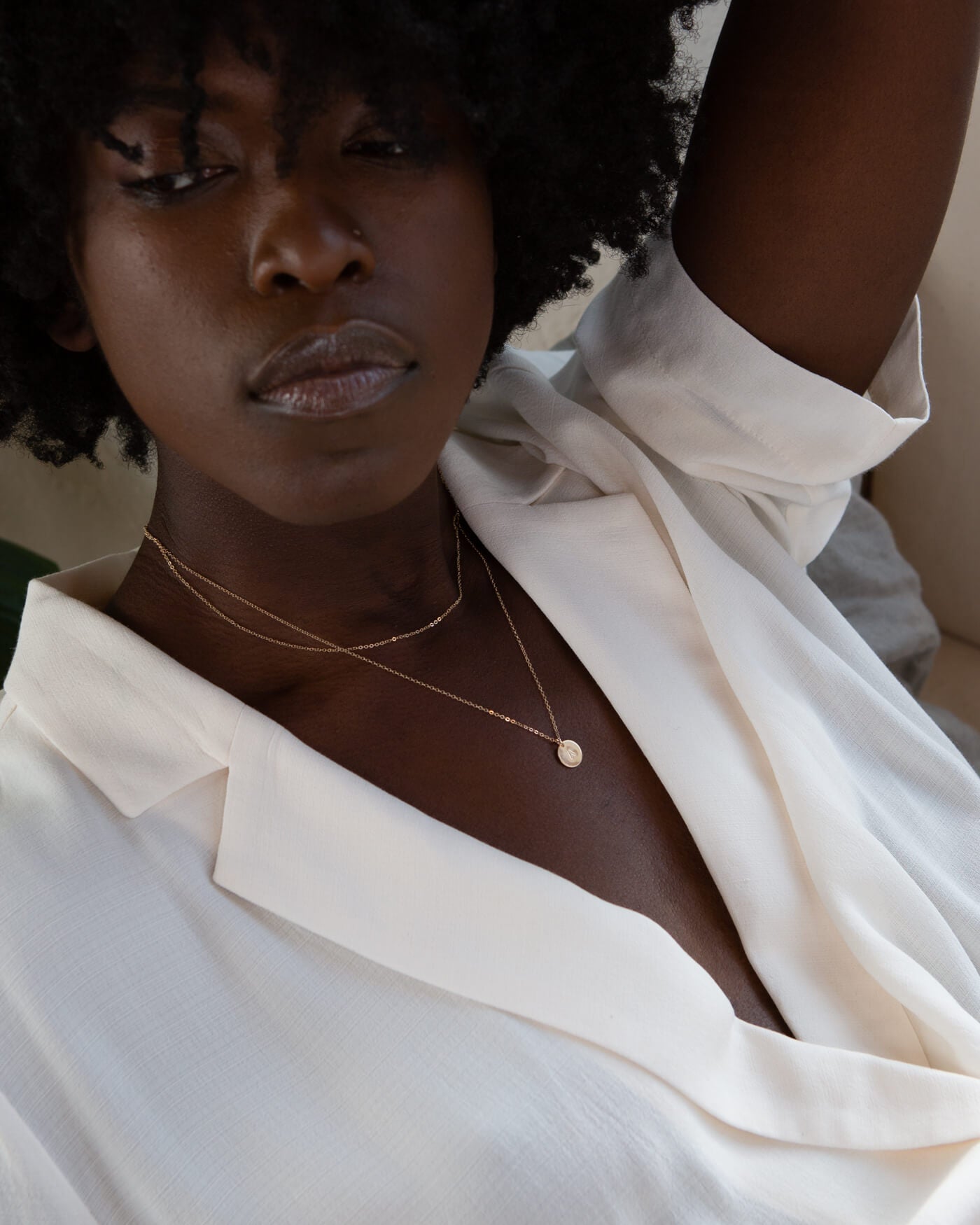Dainty Chain + Lor Layered Set