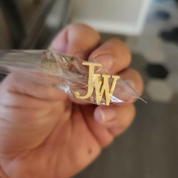 Personalized Name Initials Cufflinks Groomsmen gift Cufflink.