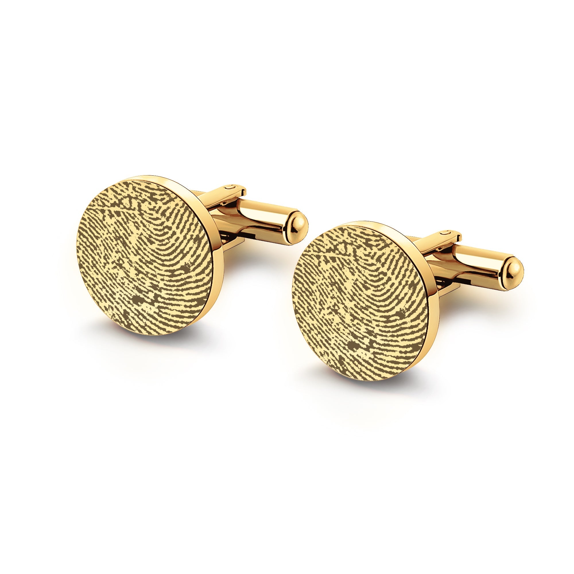Custom Actual Fingerprint Cufflinks