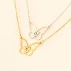 Butterfly Necklace with Initial