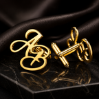 Personalised Brass  Cufflinks
