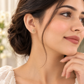 Heart Stud Earrings for Women