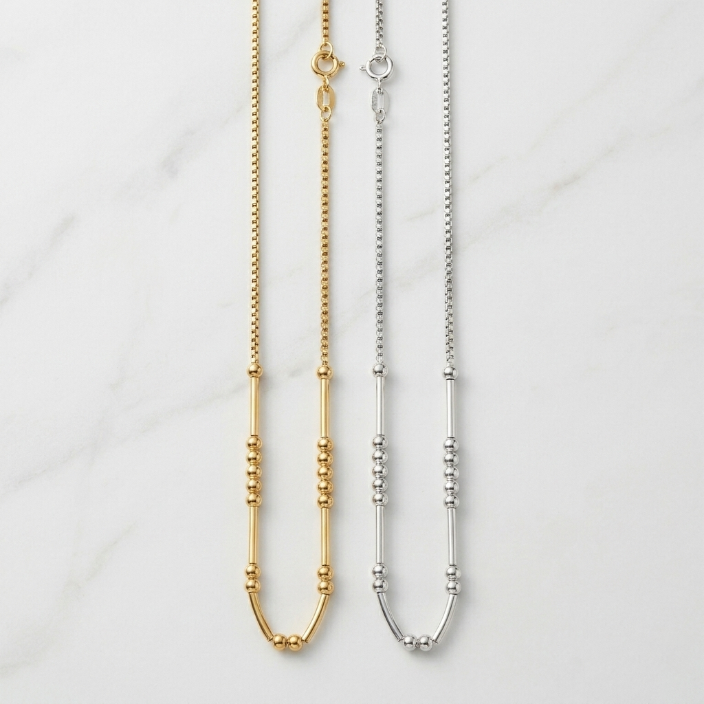 Custom Morse Code Hidden Name Necklace – Personalized Secret Message Jewelry for Men & Women