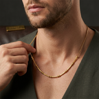 Custom Morse Code Hidden Name Necklace – Personalized Secret Message Jewelry for Men & Women