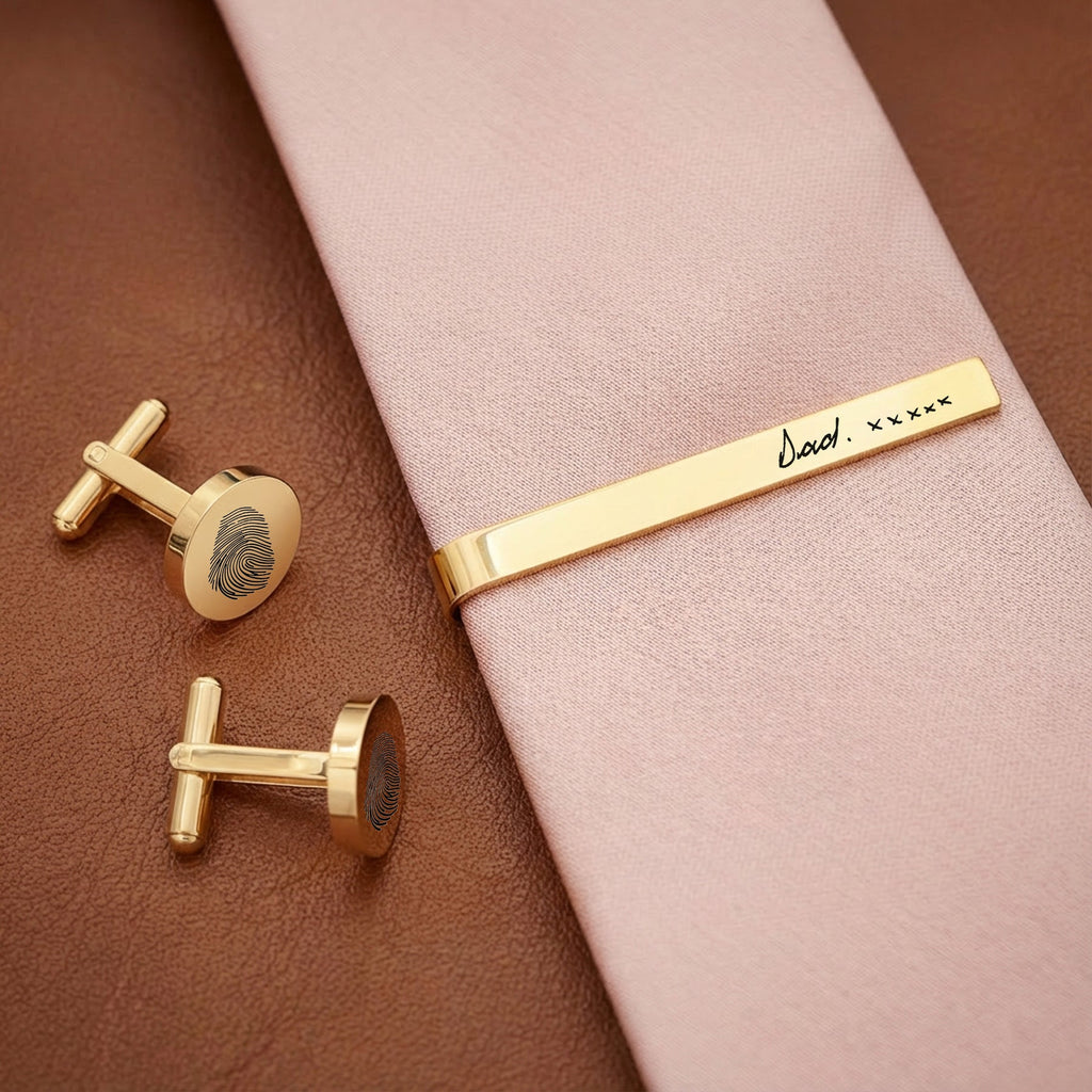 Fingerprint Cufflinks – Personalised Cufflinks for Men
