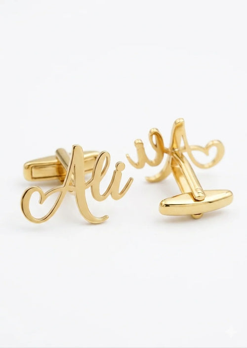 Custom Name Cufflinks -