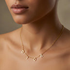 Heart Initials Necklace