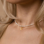 Pearl Initial Necklace – Personalized Minimalist Jewelry for Women