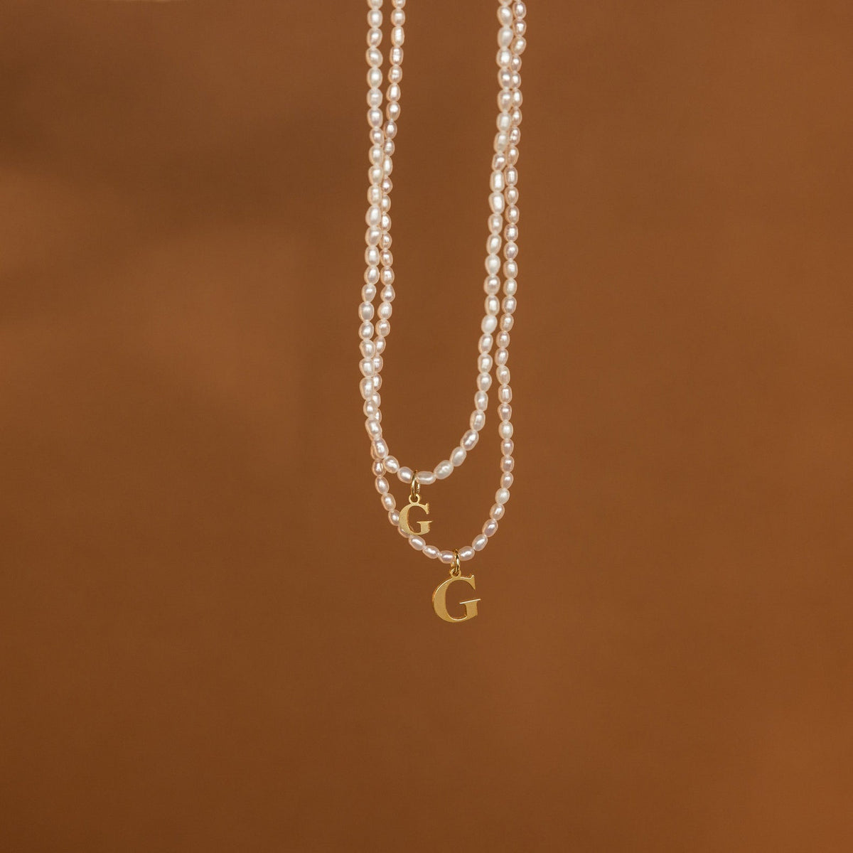 Pearl Initial Necklace – Personalized Minimalist Jewelry for Women