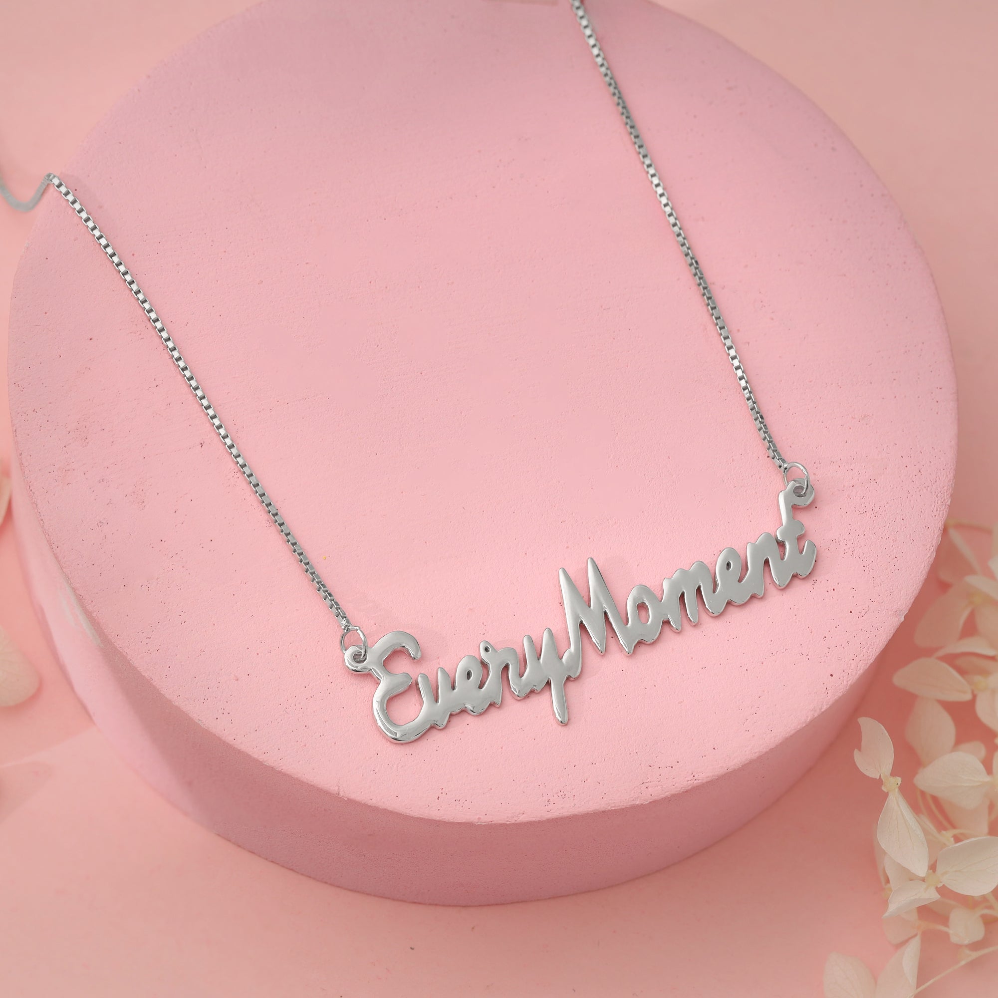 Personalised Silver Regalia Pendant