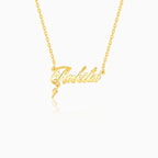 Golden Personalised Eternal Necklace