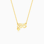 Golden Personalised Eternal Necklace
