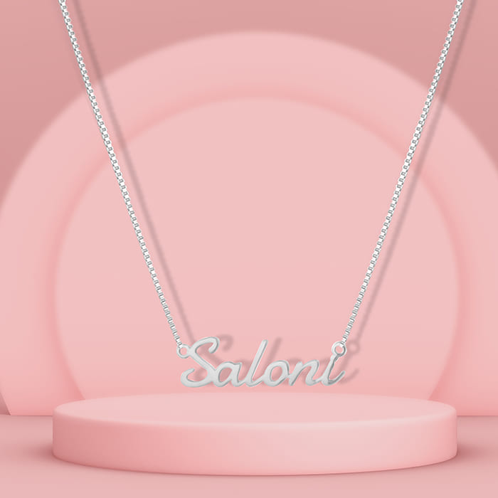 Personalised Silver Regalia Pendant