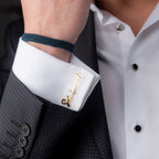 Personalized Signature Name Cufflinks – Custom Engraved Groomsmen Gift for Men