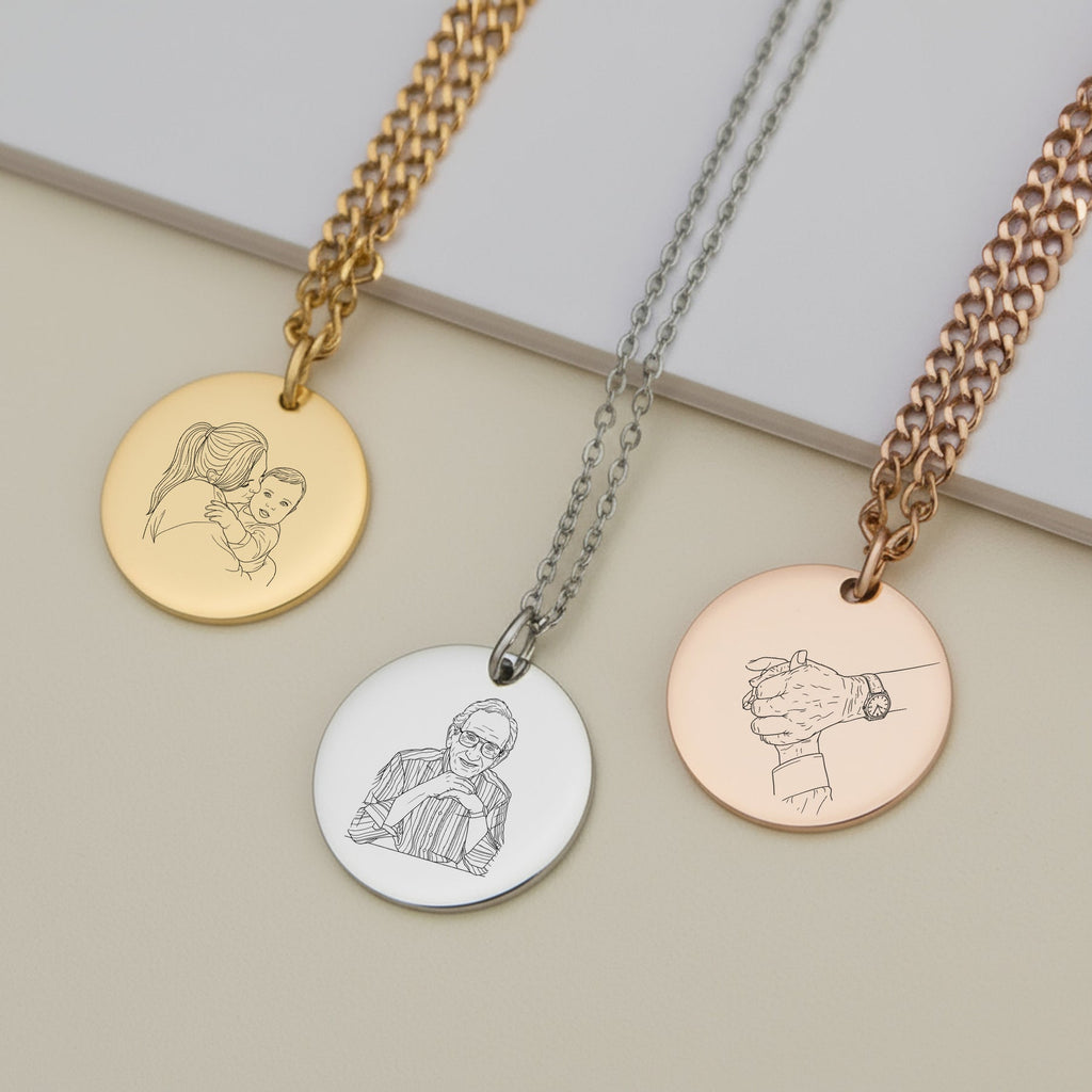 Personalised Photo Necklace