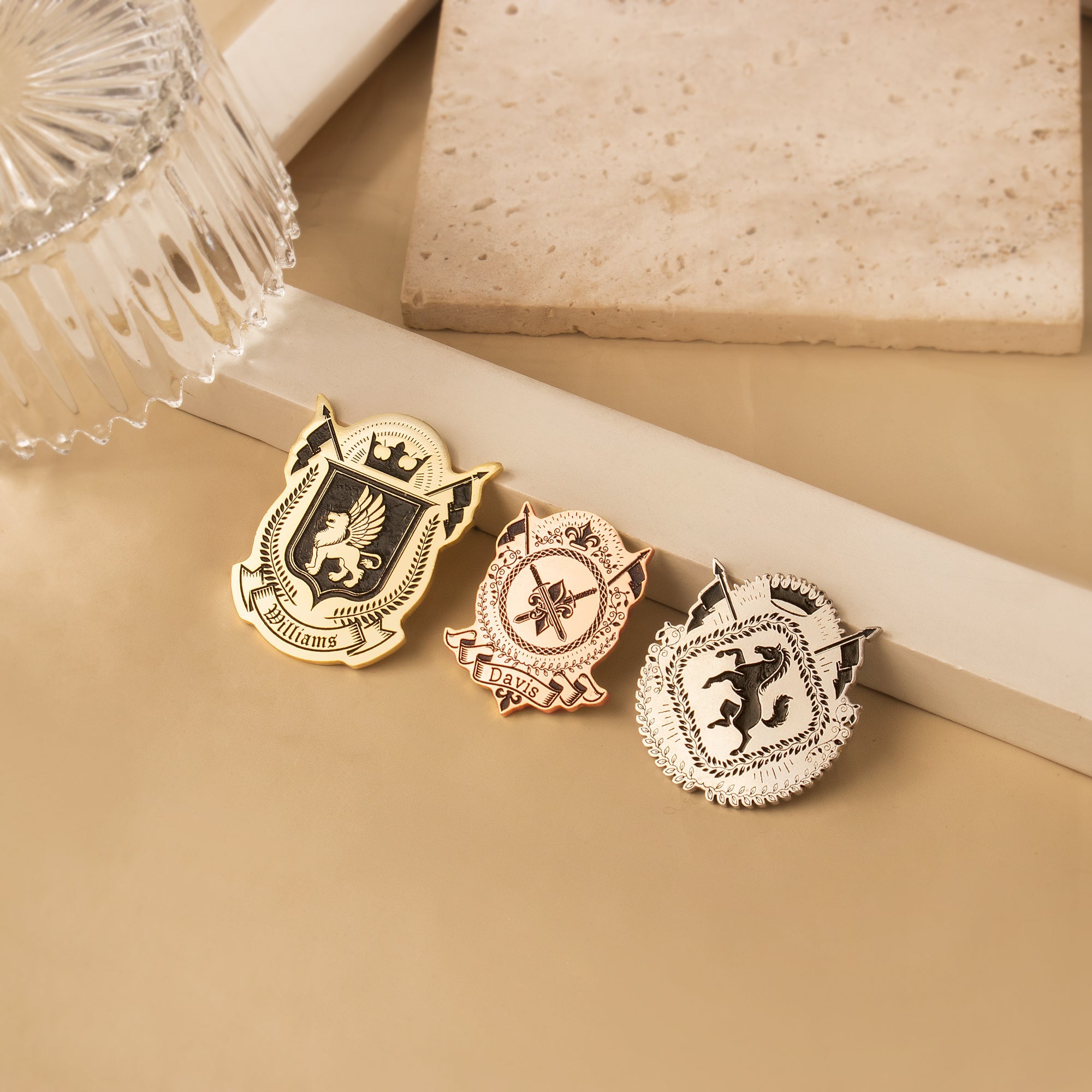 Brooch Logo Emblem Pin