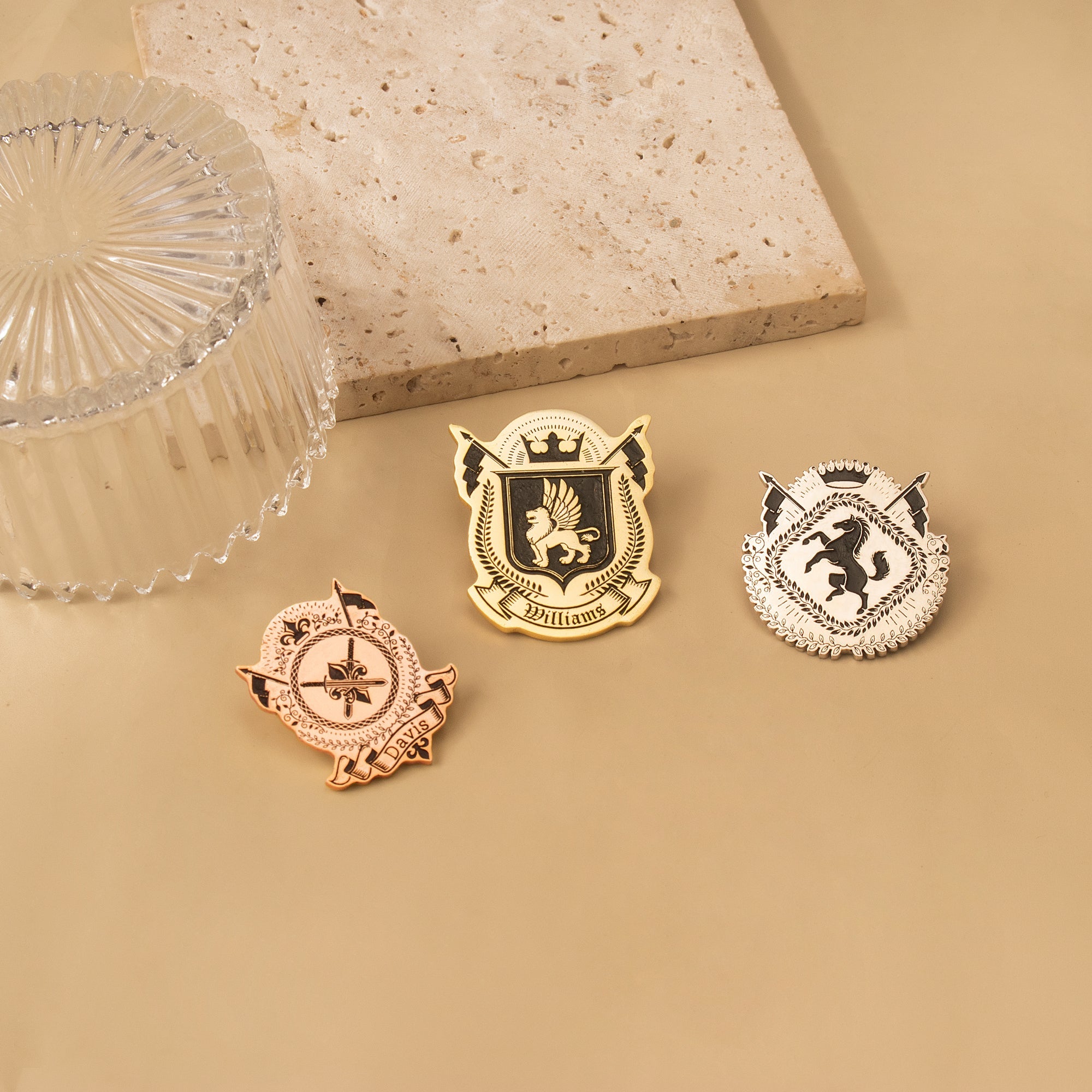 Brooch Logo Emblem Pin