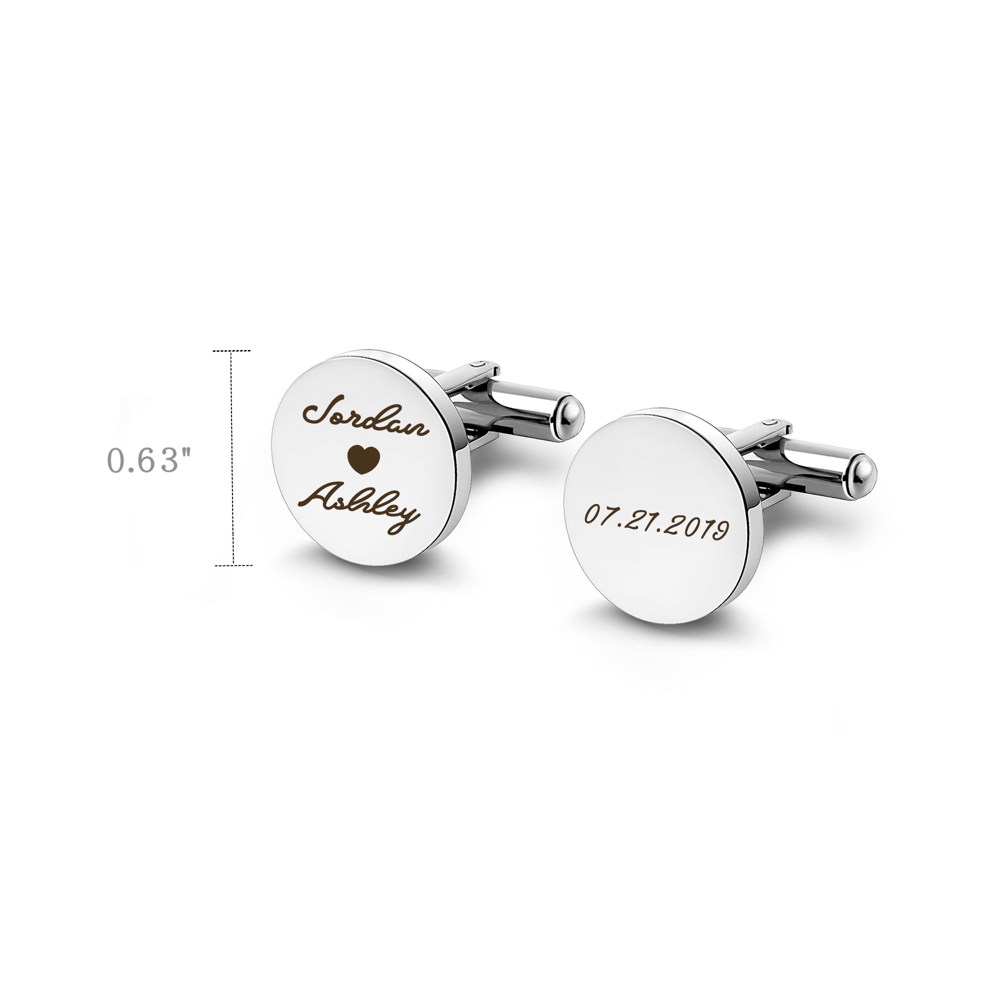 Round Cufflinks