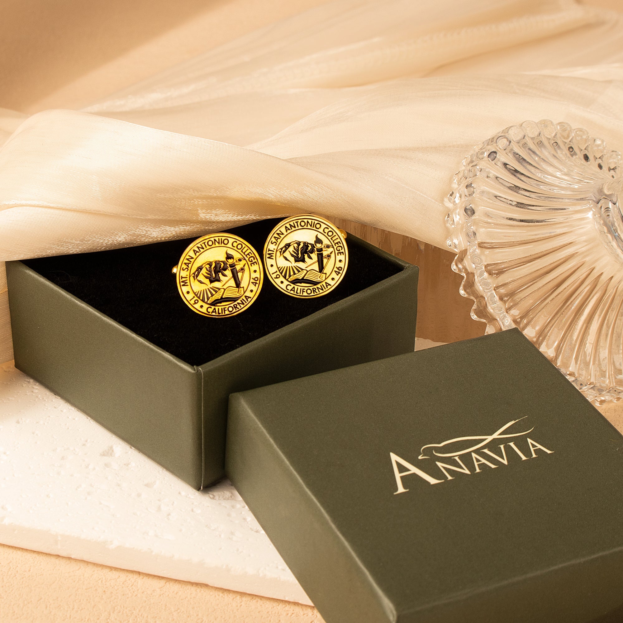 Personalized Graduation Signet Cufflinks