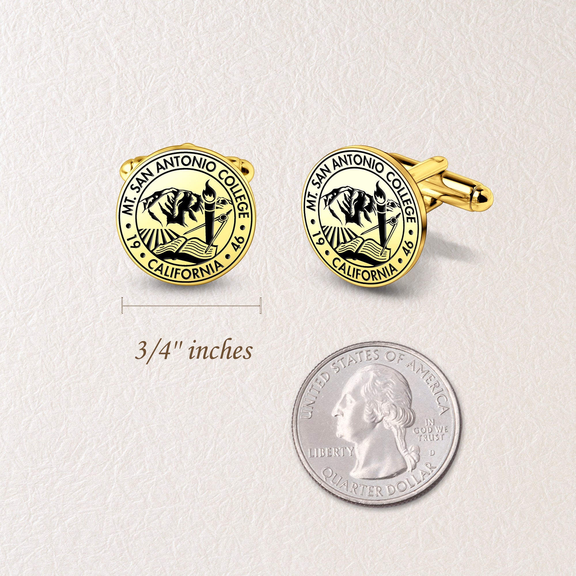 Personalized Graduation Signet Cufflinks