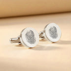 Fingerprint Cufflinks – Personalised Cufflinks for Men