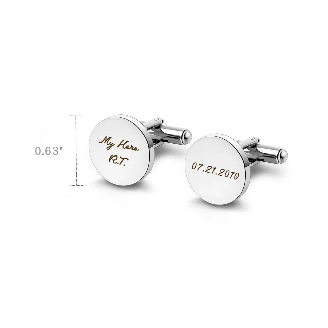 Personalized Handwriting & Drawing Cufflinks