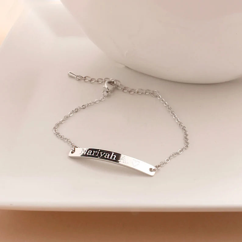 Name Bracelet - Custom Engraved Jewelry