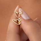 Letter Earrings