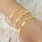 Personalized Arabic Name Bangle