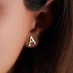 Letter Earrings