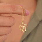 Triple Heart Necklace