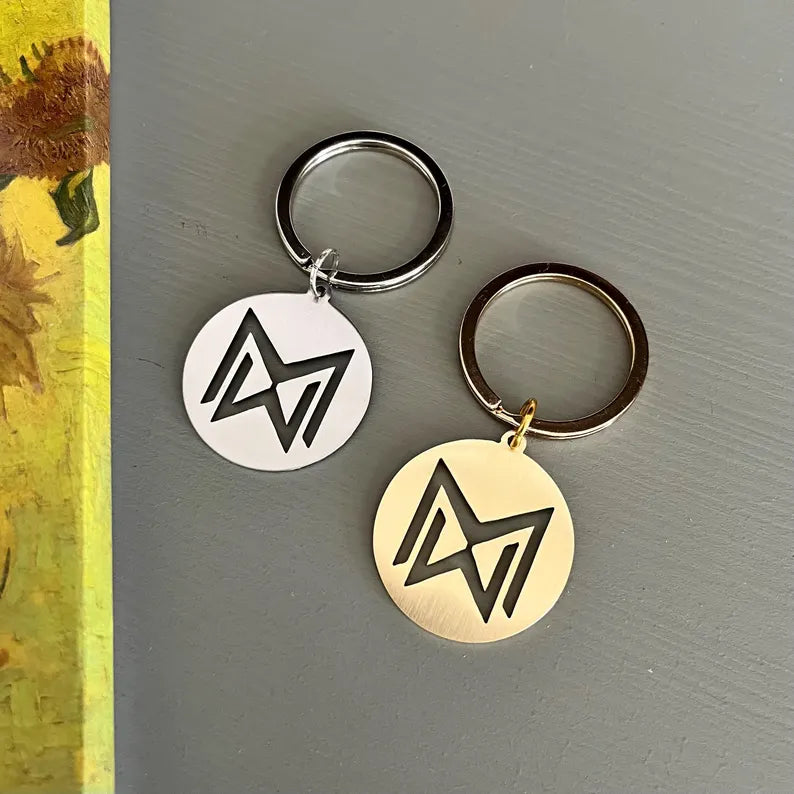 Personalized Logo Keychain,