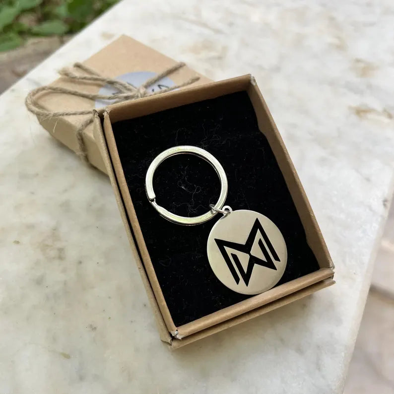 Personalized Logo Keychain,