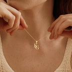 Two Initial Necklace