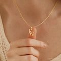 Two Initial Necklace