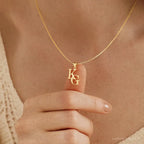 Two Initial Necklace