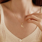 Two Initial Necklace