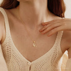 Two Initial Necklace