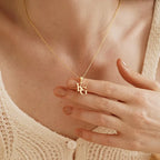 Two Initial Necklace