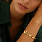 Personalized Arabic Name Bangle