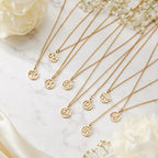 Zodiac Necklace – Zodiac Sign Pendant Astrology Gift for Her