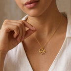 Arabic Sabr Necklace Patience Calm Heart Pendant