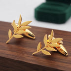 Leaf Cufflinks for Men