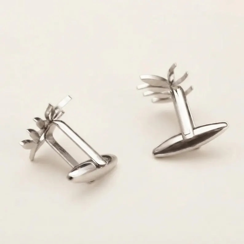 Leaf Cufflinks for Men