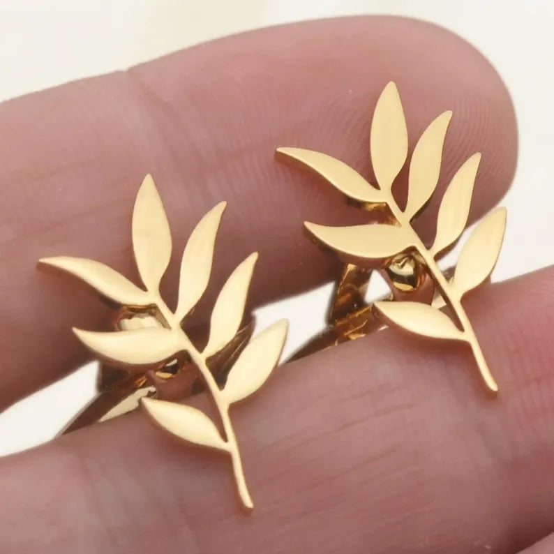 Leaf Cufflinks for Men