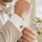 Personalized Birth Flower Cufflinks