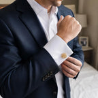 Personalized Birth Flower Cufflinks