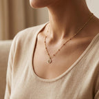 Zodiac Sign Necklace Layering Charm, Astrology Birthday Gift for Her