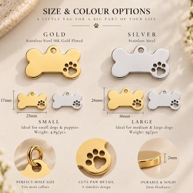 Personalised Dog ID Tag